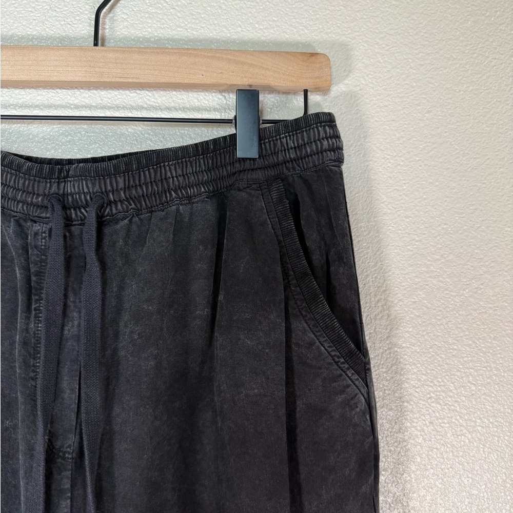 Anthropologie Saturday Sunday Eudora Cropped Wide-Leg Pants Medium Petite B6 - Picture 8 of 12